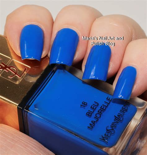 ysl blue nail polish|yves saint laurent nail polish.